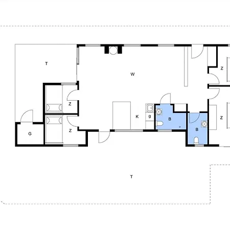 別荘 Bv207-blavand-gl-hovej-12 *